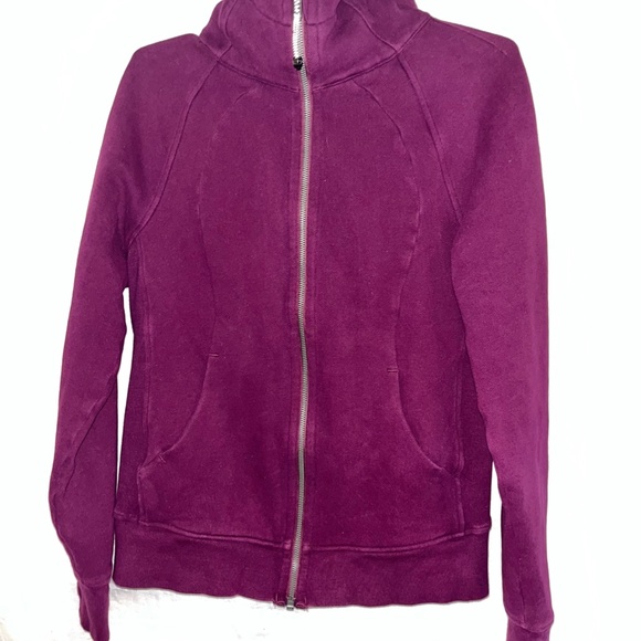 SOLD - scuba hoodie *light cotton fleece - Picture 6 of 9